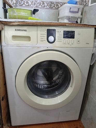 kondisioner islenmis: Paltaryuyan maşın Samsung, 6 kq, İşlənmiş, Avtomat, Qurutmasız — 1