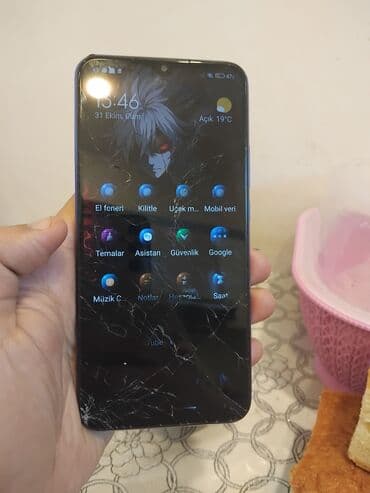 redmi 12 işlənmiş: Redmi 9, 64 ГБ, цвет - Голубой, Сенсорный, Отпечаток пальца, Две SIM карты — 4