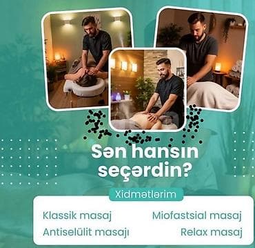 bas masaji: İdman masajı, Qadınlar üçün, Evə gəlməklə — 1