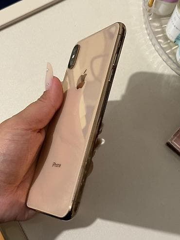 iphone adapter original: IPhone Xs Max, 64 GB, Qızılı, Barmaq izi — 8