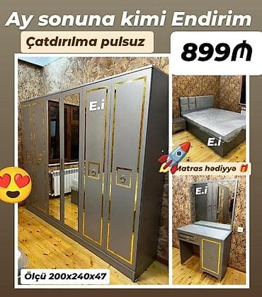 İkinəfərlik çarpayı, Dolab