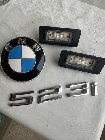 Bmw üçün arxa baqaj BMW logosu, nömre işıqlandırıcı zavod üsdünnen