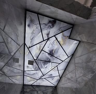 Məhəccərlər: Asma tavan, Şüşə, Suyadavamlı, Pulsuz çatdırılma, Pulsuz quraşdırma, Zəmanətli — 9