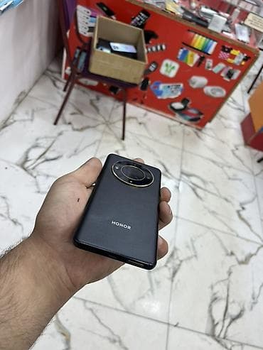 honor 9c: Honor X9b, 256 GB, rəng - Qara, Barmaq izi — 3