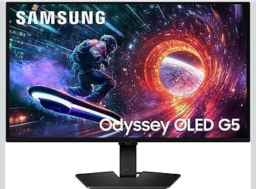 kohnə komputer: Samsung OLED G50SF 27 2K 180HZ 🔹 27” QHD (2560x1440) QD-OLED panel 🔹 — 1