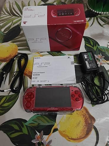 psp oyunlar: 🎮 PSP 3006 (QIRMIZI – xüsusi rəng) satılır! 🔴 Rəng: Qırmızı (nadir — 8