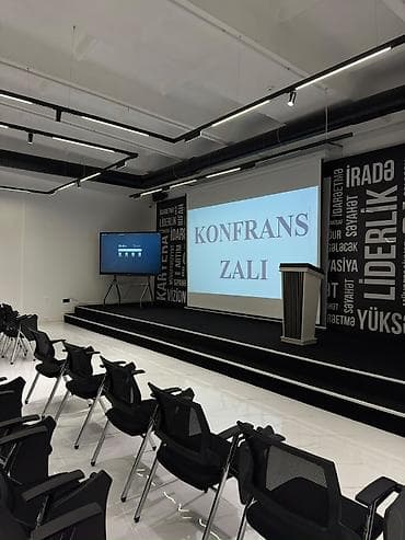 Konfrans & Görüş Zalı Saatlıq İcarəyə Verilir Təlim, seminar — 4