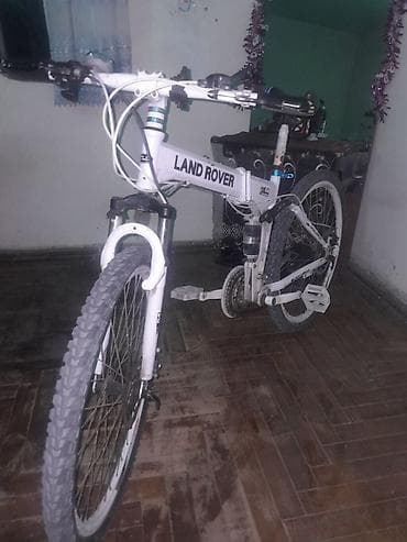 vlosibet: Land Rover G4 Challenge qatlanan dağ velosipedi - Rəng: ağ, Land — 2
