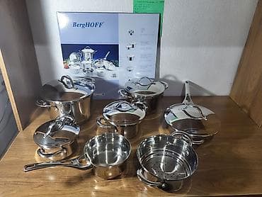 yemek desdi: Qazan, rəng - Gümüşü, Paslanmayan polad, Belçika — 2