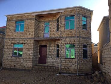 qarayevde ipoteka evler: Masazır 5 otaqlı, 150 kv. m, Kredit var, Təmirsiz — 1