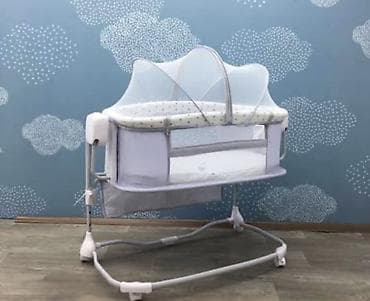 maxi cosi: Oğlan və qız üçün, İşlənmiş, Dördbucaq, Beşik, Matras ilə, Yellənmə mexanizm ilə — 1