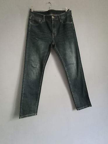 Kişi cins şalvarları – klassik 5 ciblə - Material: denim (jeans)