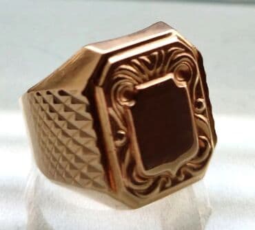 Kişi ayaqqabıları: Alyans, Üzük, Sarı qızıl, 583 Əyar — 6