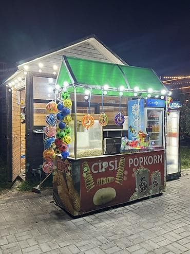 Popkorn və içkilər köşkü – tam avadanlıqlı hazır biznes köşkü 3 ədəd — 2