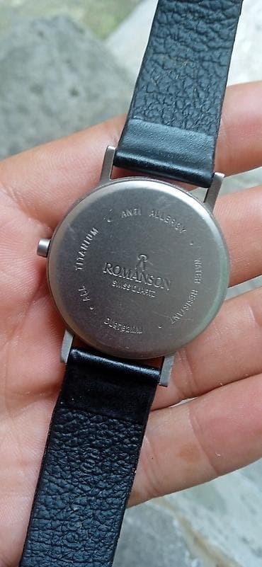 klasik: Romanson Swiss Quartz kişi qol saatı - Mexanizm: İsveçrə kvars - — 2