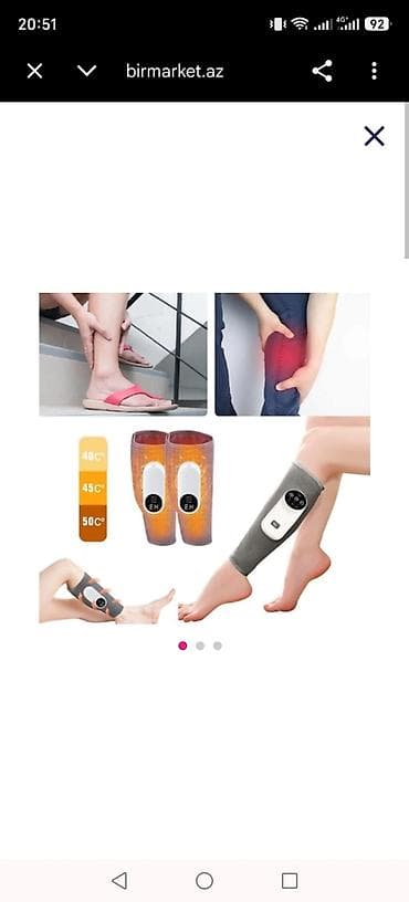 Masajor, Vibro masajor, Bədən üçün, Yeni, Pulsuz çatdırılma — 4
