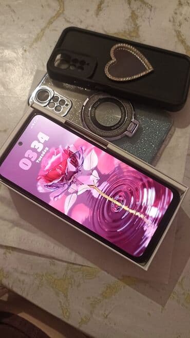 Redmi Note 11S, 64 GB, rəng - Göy, Sensor, Barmaq izi, İki sim kartlı