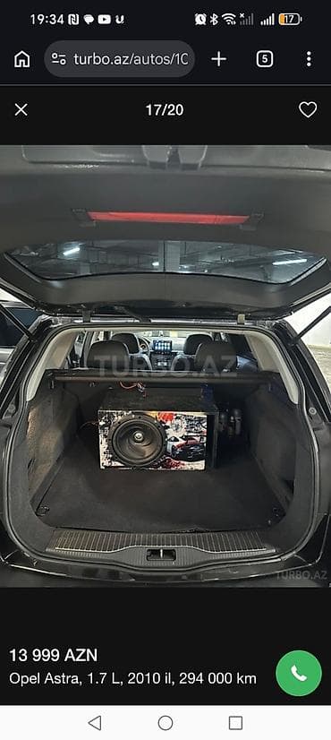 ucuz avto: Opel Astra: 1.7 l | 2010 il Universal — 5