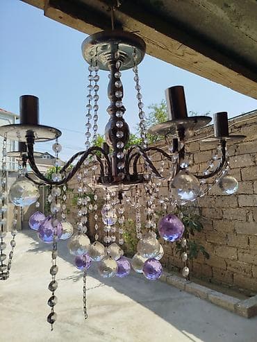 tavan: Çılçıraq, 5 lampa, Metal — 2