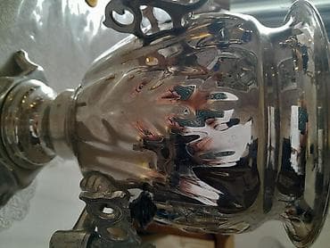 mis samovar satilir: Metal samovar – klassik dizayn - Material: parlaq metal gövdə — 2