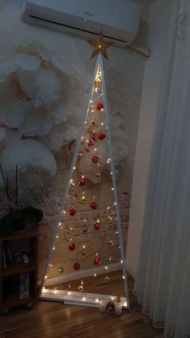 Mərmər effektli PVC panellər: Yeni İl Ağacı -TƏCİLİ- Fərqli üslubda olan bu yeni il ağacı satılır — 2