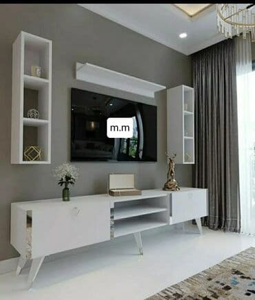 Yeni, Düz TV altlığı, Polkalı, Laminat, Azərbaycan