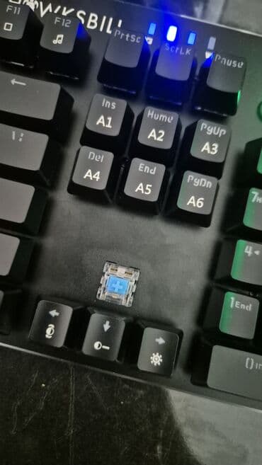 Masaüstü kompüterlər və iş stansiyaları: Hawksbill Scorpion V1 Mexaniki klavyatura. Metal korpus (çəkisi — 4