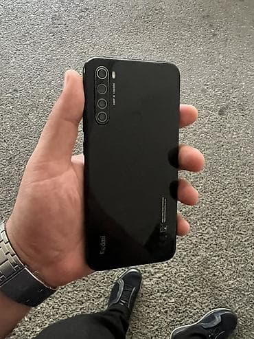 redmi pad 5: Redmi Note 8, 64 GB, rəng - Qara, Barmaq izi — 2