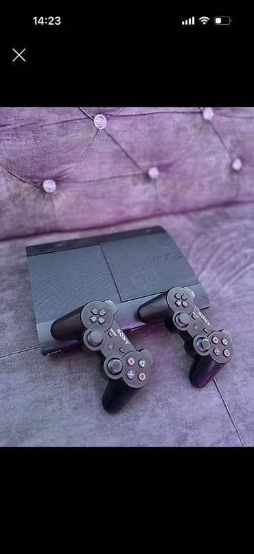 playstation xbox 360: Sony PlayStation 3 Super Slim oyun konsolu - Rəng: qara - Korpus — 1