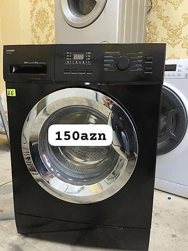 sireceken masin: Paltaryuyan maşın 6 kq, Avtomat, Qurutmasız — 1