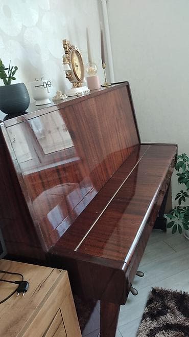 Музыкальные инструменты: Upright piano – “Belarus” markalı Xüsusiyyətlər: - Korpusu parlaq — 2
