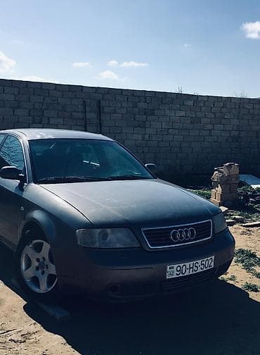 prado ehtiyat hisseleri: Audi A6 sedan - Kuzov: sedan, boz rəng - Mühərrik: benzin (detallar — 1