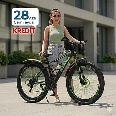 ⚡Kredit tək şəxsiyyət vəsiqəsi ilə STrim dağ velosipedi – 26 ölçü - — 1