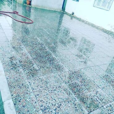 duz corek: Tamet döşəmə xidməti – dekorativ beton/daş təməli ilə həyət və giriş — 37