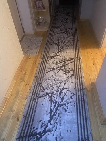 koridor ucun alcipan fiqurlari: Uzun dəhliz xalçası / yolluq - Dizayn: müasir abstrakt naxışlı — 1