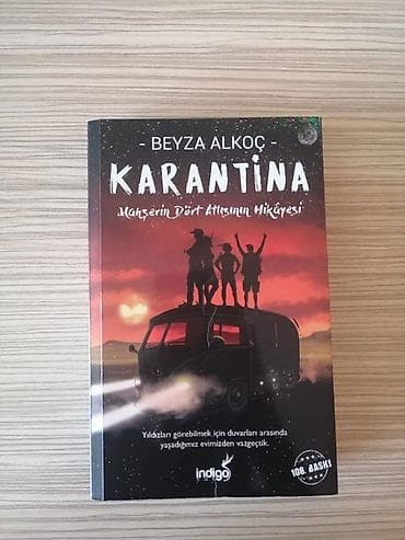 Beyza Alkoç tərəfindən yazılmış "Karantina" kitabının 108-ci nəşri