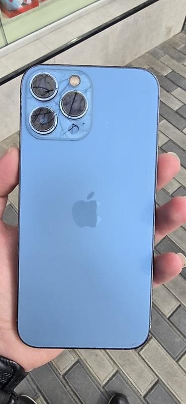 IPhone 13 Pro Max, 512 GB, Sierra Blue, Face ID, Simsiz şarj
