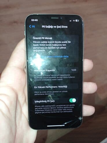 iphone x ikinci əl: IPhone X, 64 GB, Ağ, Barmaq izi, Face ID, Simsiz şarj — 1