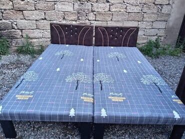 iydə tozunun qiyməti: Təzə çarpayılar. 1 nəfərlik çarpayılar 60manat. 2 nəfərlik taxt — 8