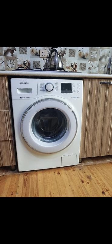 paltar yuyan maşın ikinci əl: Paltaryuyan maşın Samsung, 6 kq, Avtomat, Qurutmasız — 1