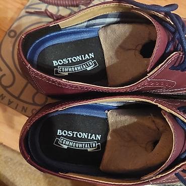 deri tulum: Klassik kişi broqları – tünd bordo rəngdə, dəri üstlük — 3