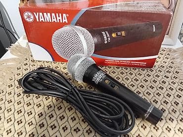 mikrofon: Yamaha YM-3000 simli dinamik mikrofon - Tip: Moving coil (dinamik) — 2