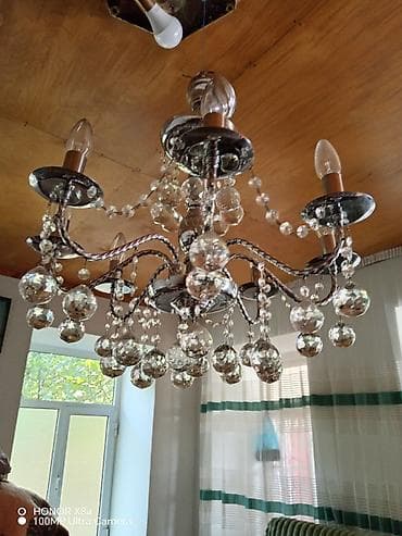 çılçıraq mağazası: Çılçıraq, 6 lampa, Metal — 2