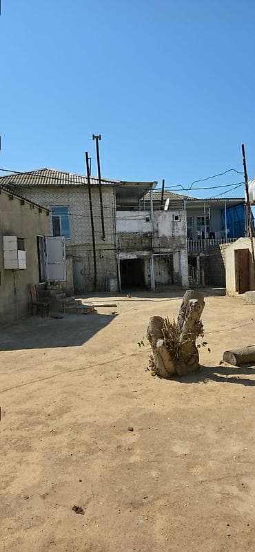 basavik satisi: Torpaq sahəsi və həyət evi üçün geniş həyət - Daş hasarla tam — 2