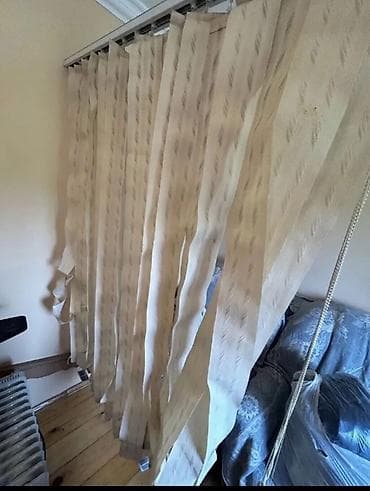 perde modelleri: Şaquli jalüz pərdə dəsti - Tip: Şaquli jalüz (vertikal lamellər) - — 2