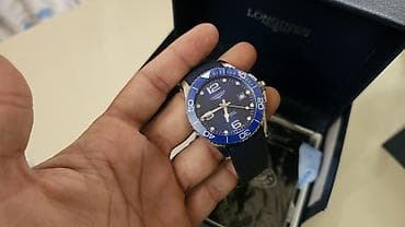 Longines Hydro Conquest mavi dalğıc saatı alan uduzmaz təp təzədi — 3