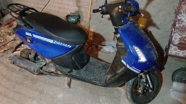 moped sumqayıt: Mavi rəngli ZIGZAG skuter - Korpus: kompakt şəhər tipli kuzov, rahat — 2