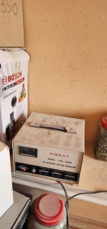 ucuz kompüter: EMKAY AVR-1500W – avtomatik gərginlik tənzimləyicisi (AC Automatic — 2