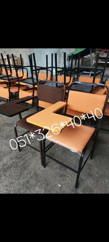 heyet ucun stul: Ofis stullari,Mekteb Stullari,Hazirliq Kurslari ucun Stullar,Tibbi — 2