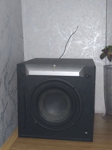 щетки для стиральной машины: Б/у 4U Колонка, Тип - Сабвуфер, цвет - Черный — 1